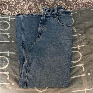 Abercrombie & Fitch High Rise Blue Jeans